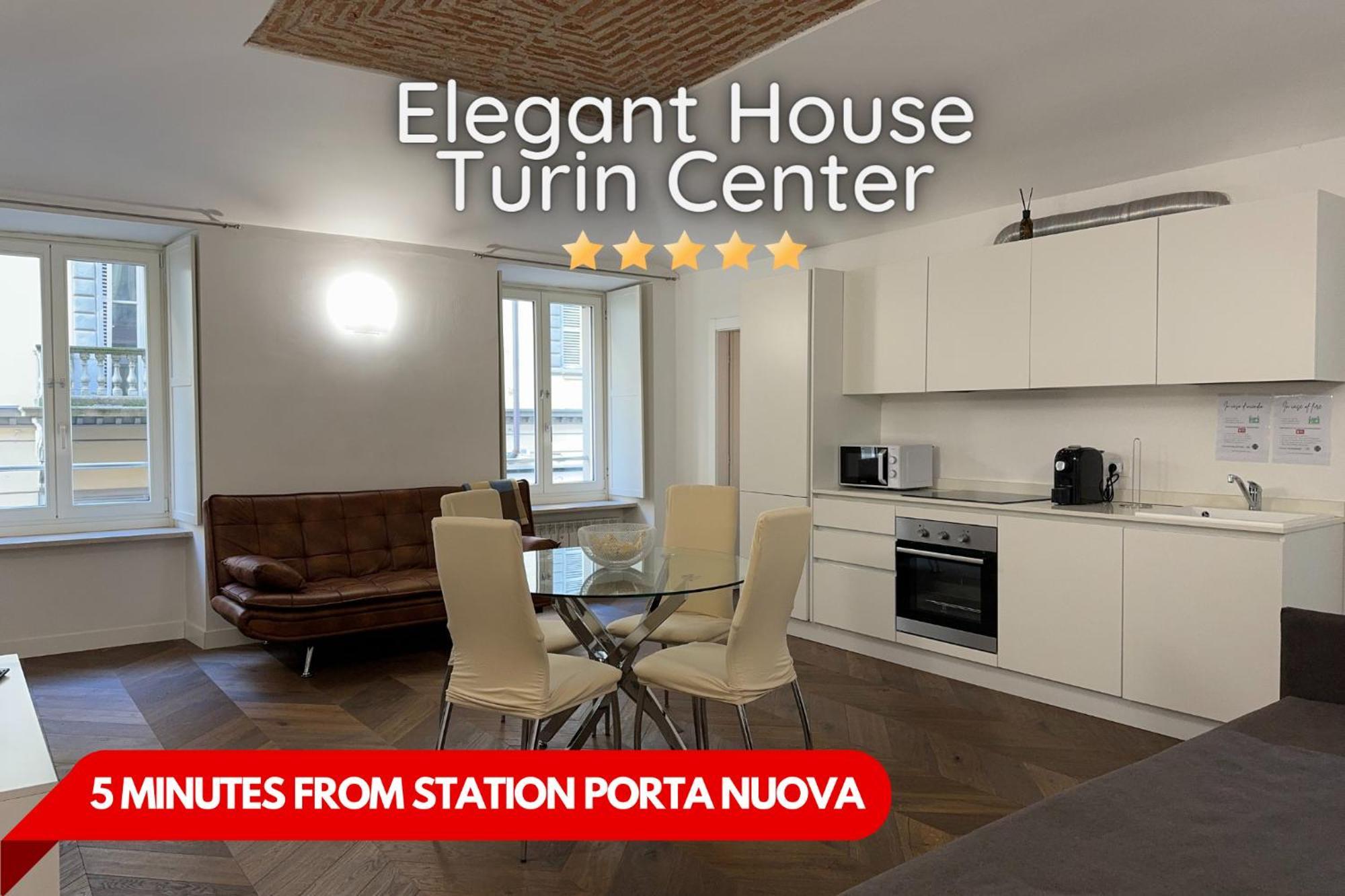 Appartement 5 Min Porta Nuova, In The Centre Of Turin Extérieur photo